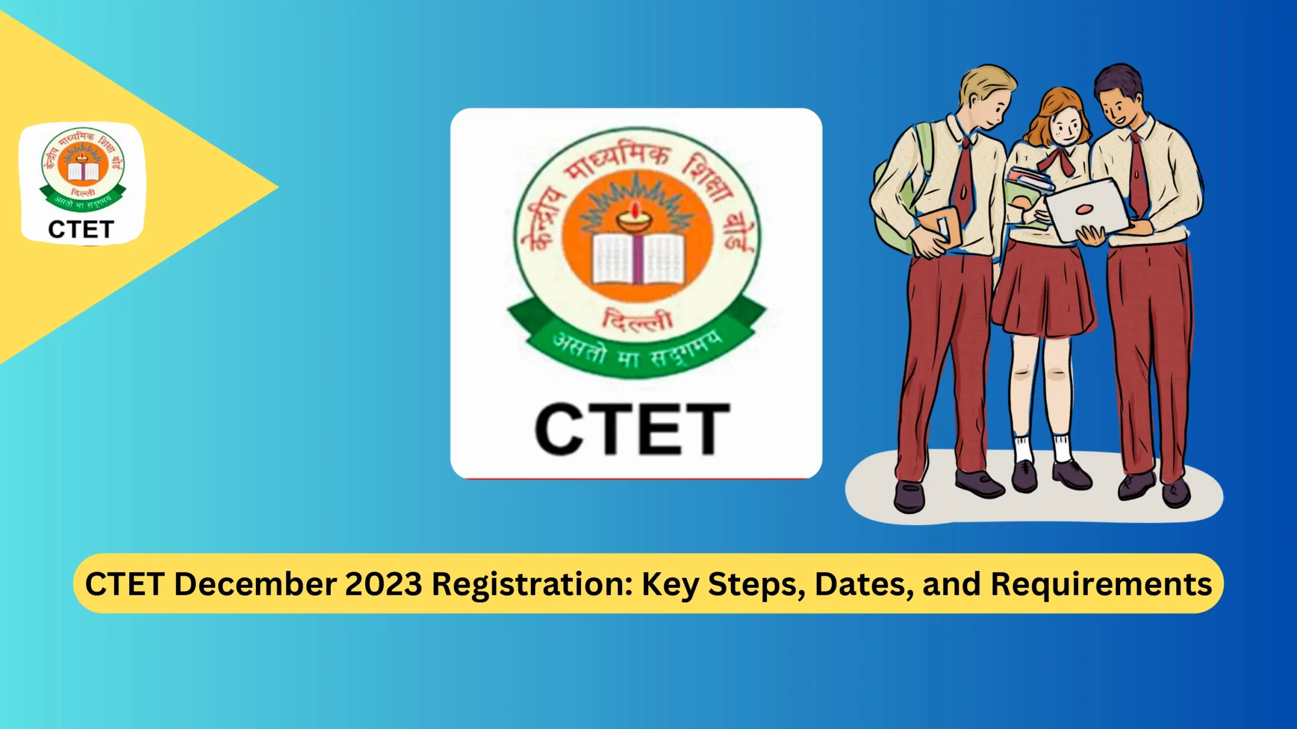 CTET December 2023 Registration